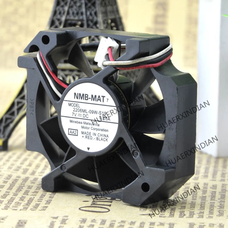 

Original NEW 2206ML-09W-S19 7V 0.07A 5.7CM 57*52MM USB Motor protection cooling Fan