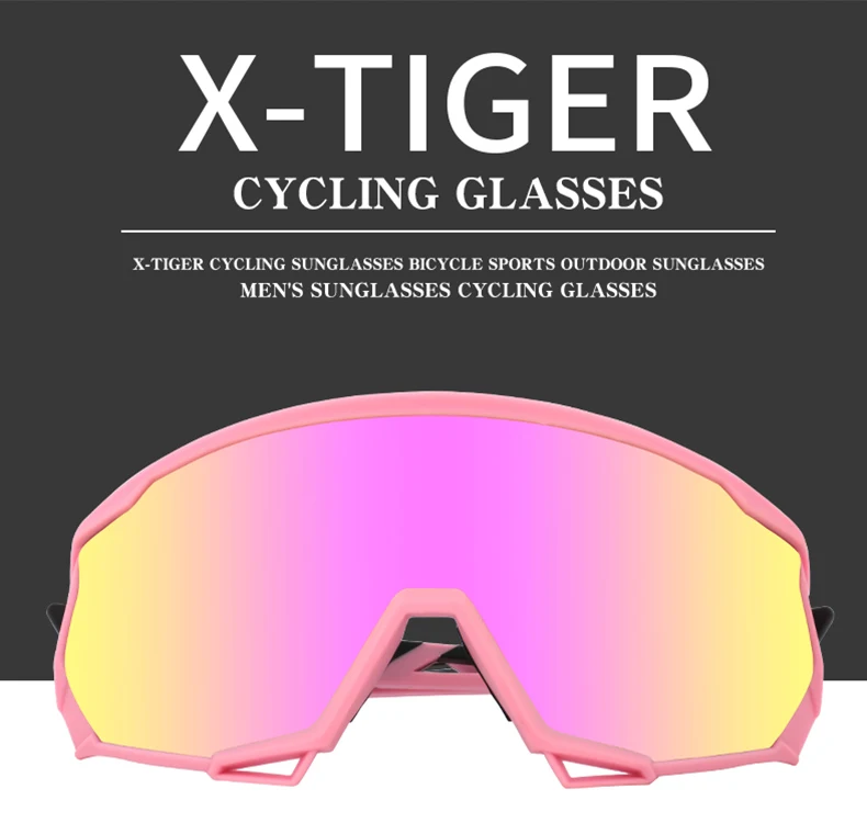 X-TIGER очки для велоспорта поляризованные очки MTB солнцезащитные очки для велоезды ветрозащитные спортивные очки для бега женские велоочки очки