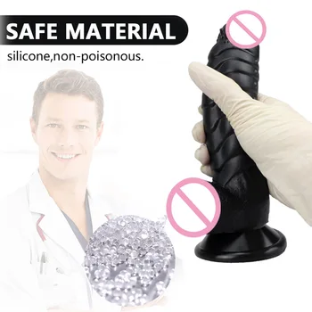 Realistic Dragon Dildo Strap On Animal Dildo Lesbian Anal Sex Toys Suction Cup Penis G-Spot Stimuate Big Dick Adult Sex Products 2