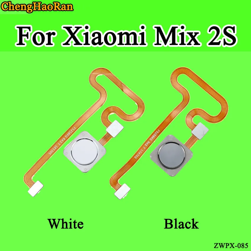 ChengHaoRan 1 шт. для Xiaomi mi Mix 2S mi x2s сканер отпечатков пальцев лента датчик идентификации Главная Кнопка шлейф Замена