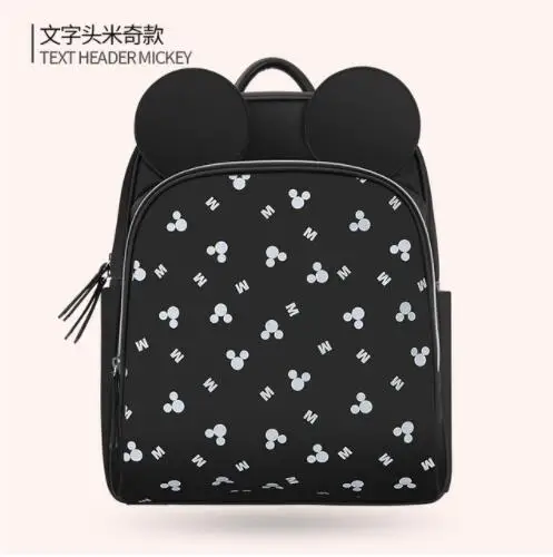 Дисней Детские Пеленки сумки USB Микки милый Подогрев Мумия Mochila Материнство подгузник коляска сумка изоляция Mochila рюкзак - Цвет: picture color