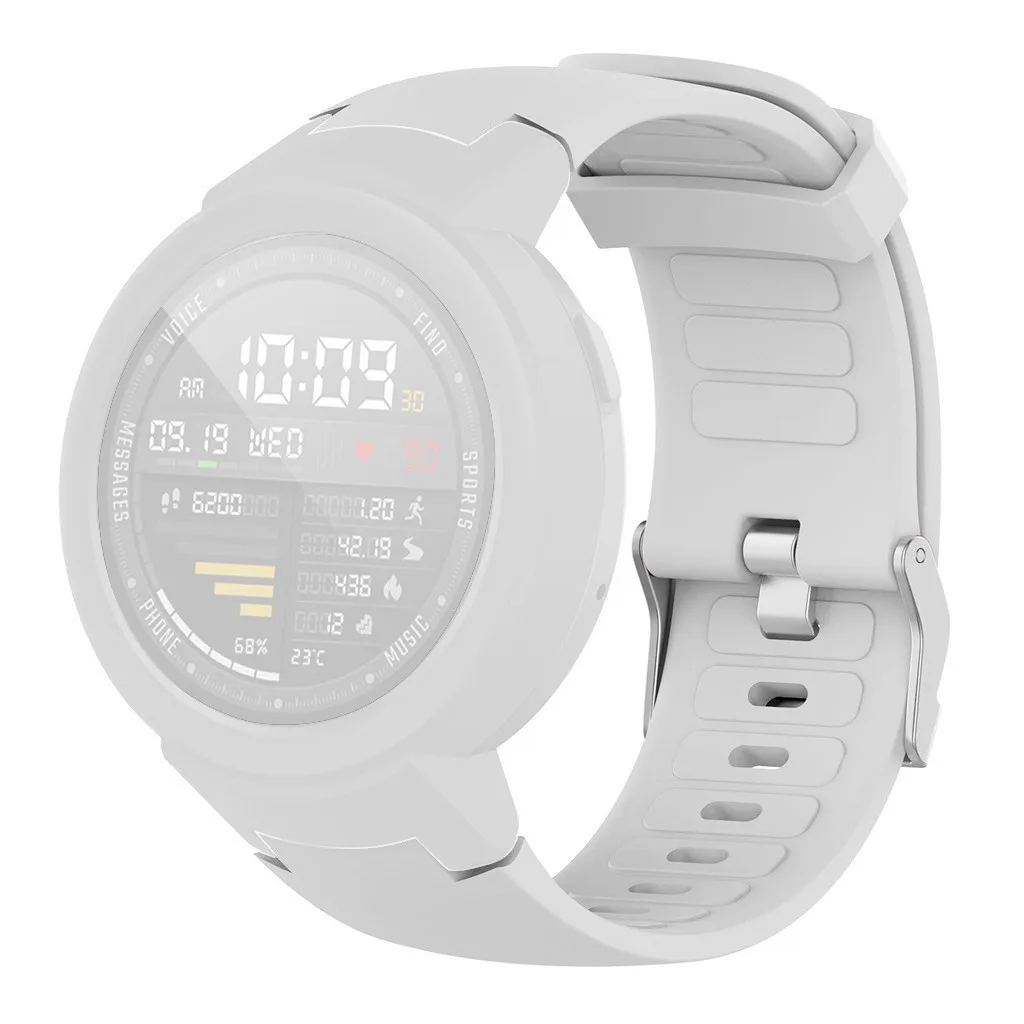 Браслет Смарт-браслет аксессуары для часов силиконовый ремешок+ ТПУ защитный чехол для Huami Amazfit Verge Молодежные часы