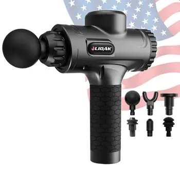 

Massage Gun Muscle Massager Muscle Pain Management After Training Exercising Body Relaxation Slimming Shaping Pain Relief