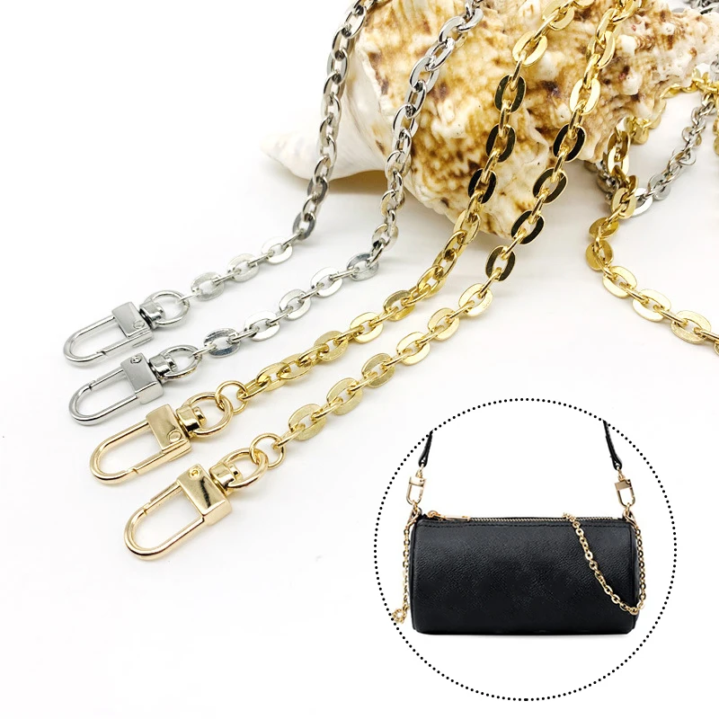 

40/60/80/120cm Metal Bag Chain Replacement Purse Shoulder Crossbody Bag Strap for Cluth Small Handbag Handle DIY Bag Accessories