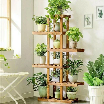 6-Tier Wooden Plant Stand 1