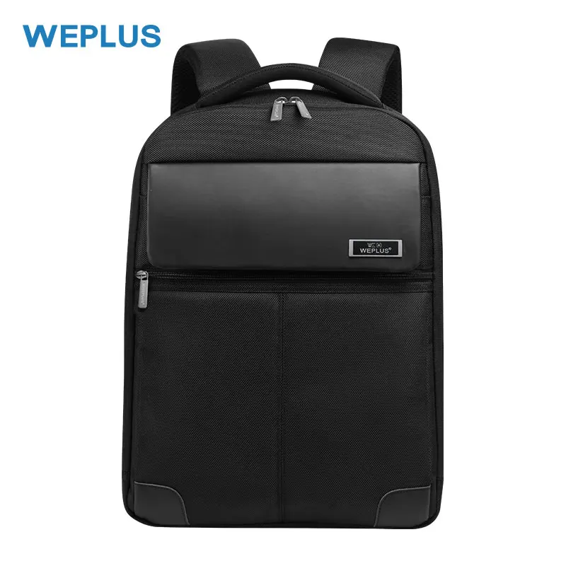 WEPLUS, водонепроницаемый рюкзак 15,6 дюймов, рюкзаки для ноутбука, кожаный рюкзак на плечо, Женская дорожная сумка, Mochila, мужской женский рюкзак