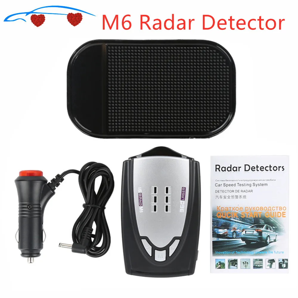 M6 авто Стайлинг Скорость Антирадары голосовое оповещение Предупреждение 16