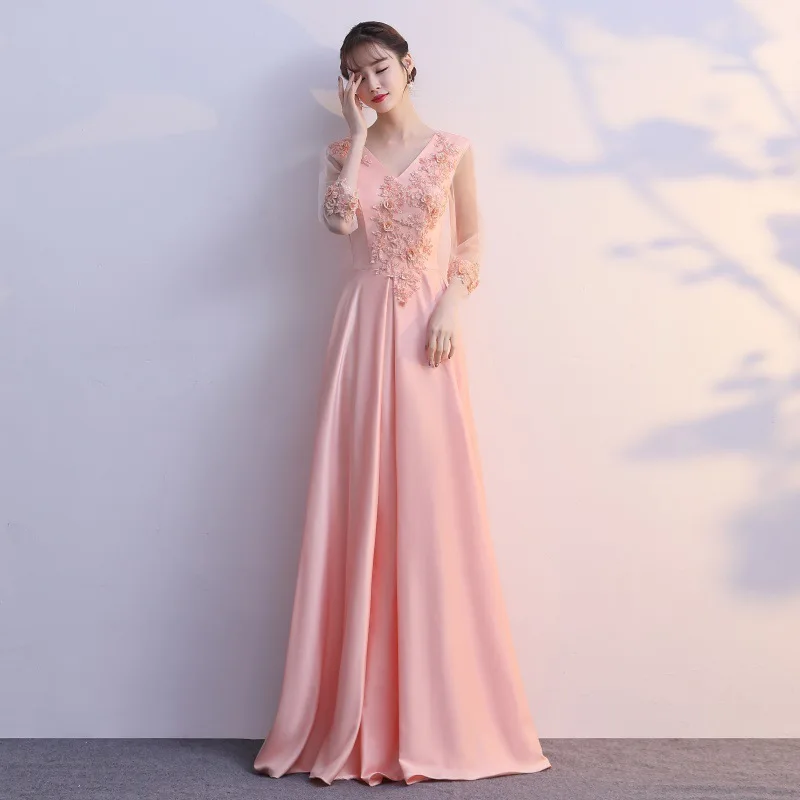

2020 Promotion Abiye Gece Elbisesi Vestidos Celebrities 2020 New Evening Dress Long Large Chorus Costumes Female The Convention