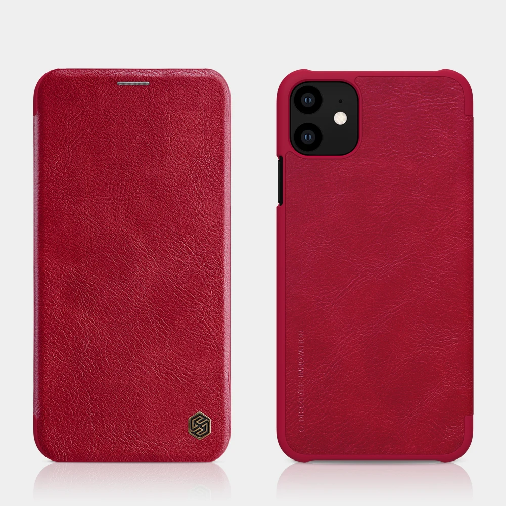 Серия NILLKIN QIN для iPhone 11/11 Pro, чехол, винтажный флип-чехол, кошелек из искусственной кожи, PC, задняя крышка для iPhone 11 Pro Max