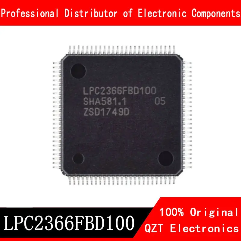 1pcs lpc2366fbd100 lpc2366 16 32 bitmcu microcontroller lqfp100 5pcs/lot LPC2366FBD100 LPC2366FBD LPC2366 LQFP100 microcontroller new original In Stock