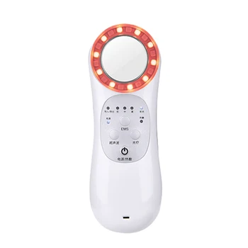 

Ultrasonic Vibration Led Photon Therapy Facial Beauty Machine Facial Lifting Tightening Eye Skin Massager Blackhead Acne Remover