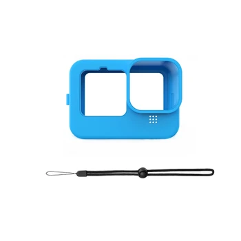 

Frame Silicone Protective Housing Case Skin Lens Cover for Go Pro Hero 9 Action L4MD