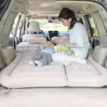 Car inflatable Bed Automatic Air Inflatable Travel Mattress SUV for Back Seat Multi functional Sofa Pillow Outdoor Camping Mat