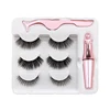 Magnet Lashes Magnetic Eyelashes 3D False Mink Eyelashes Magnetic Reusable Liquid Eyeliner&Magnetic False Eyelashes &Tweezer Set ► Photo 1/6