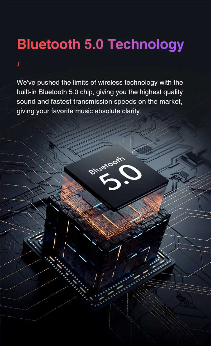 i666 Bluetooth 5.0 Earphones Touch 
