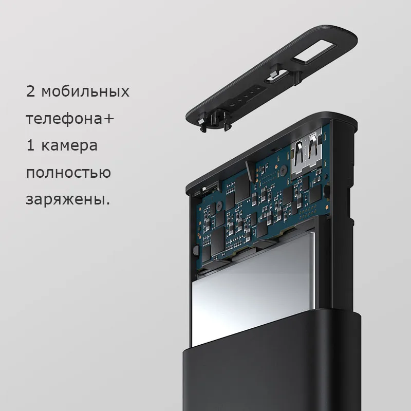 Xiaomi беспроводной пауэрбанк wireless power bank 10000 мАч