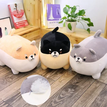 

40cm Cute Shiba Inu Dog Plush Toy Stuffed Soft Animal Corgi Chai Pillow