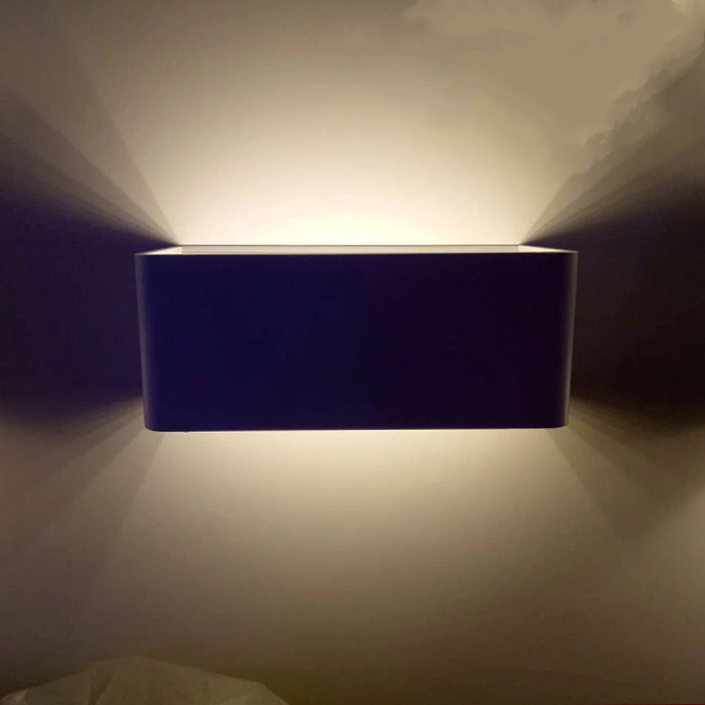 

Led wall lamp simple personality bedroom bedside lamp 85-265V 5W10W stairs aisle creative living room background lighting