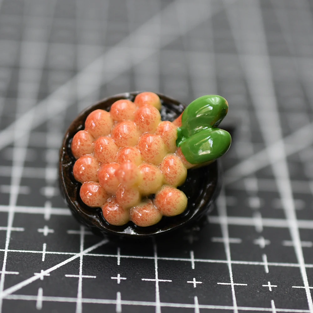 1pcs/lot resin flat back simulation food caviar 26mm Cabochons Hair Bow Center Card Frame Making Craft DIY | Дом и сад