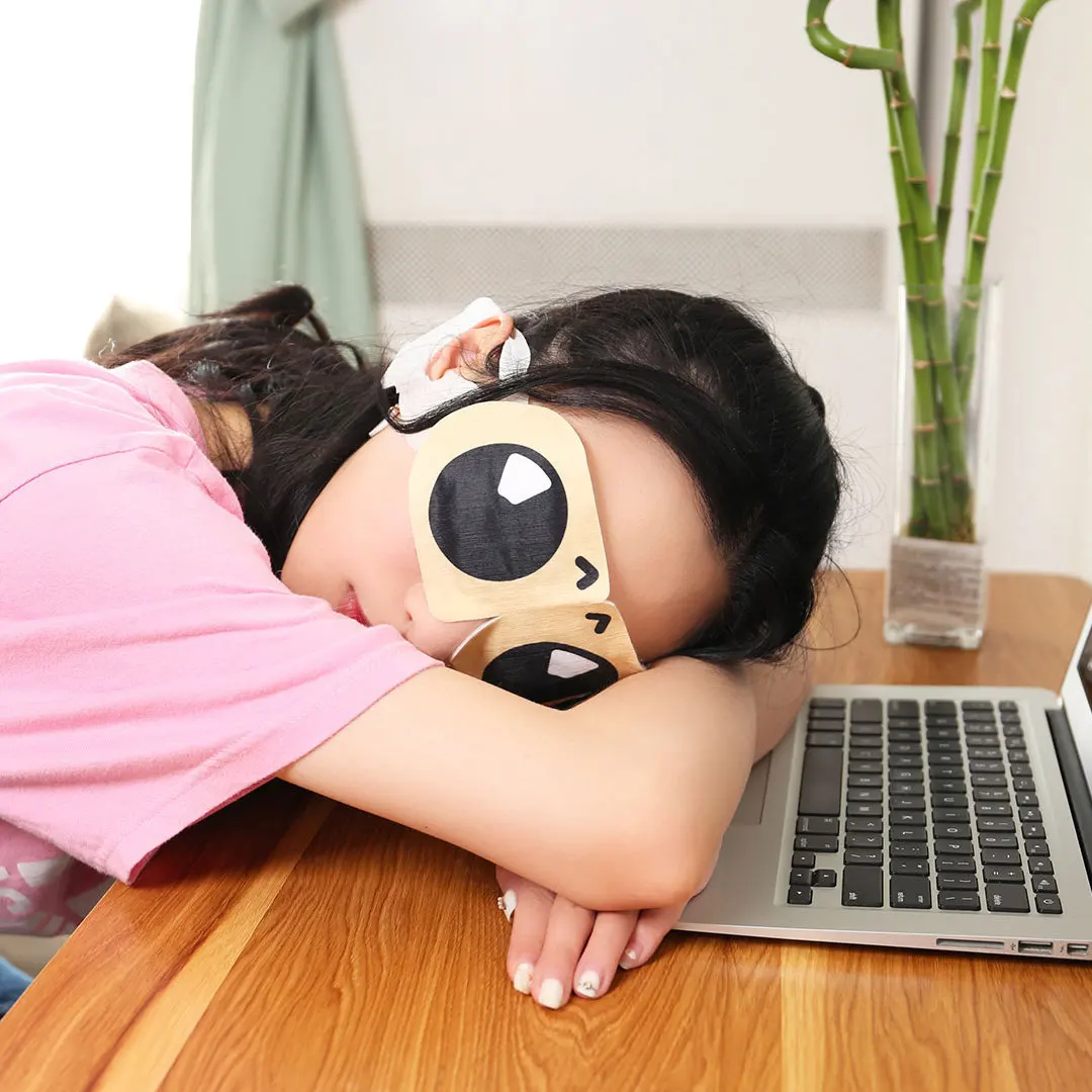 

MJ Microhand Steam Eyeshade Hot Compress Sleep Aids Fever Mini Household Sleep Eyes Mask Mitigate Eyestrain