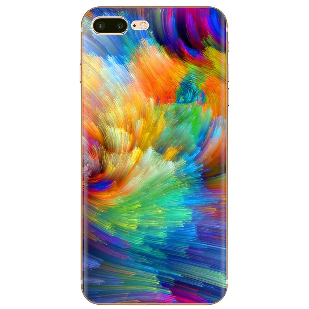 Abstract Paint Color HD Wallpaper For Sony Xperia Z5 XZ XA1 XA2 Premium ULTRA 10 X Inspirational Silicone Phone Case | Мобильные