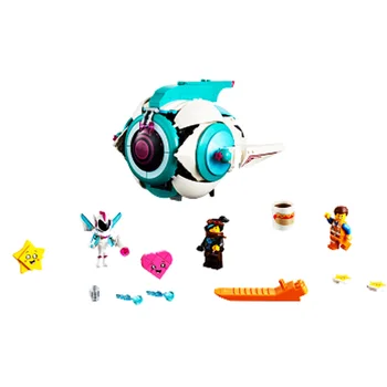 

In stock 2019 45009 Sweet Mayhem's Systar Starship Compatible Legoing Movie 2 Building Blocks 70830 Educational Toys Christmas