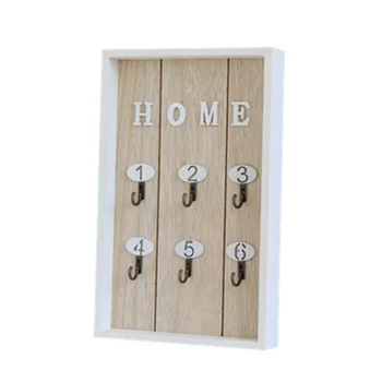 

Multi-Purpose Key Storage Box Key Cabinets Wall Mounted Key Hook Modern Home Adhesize Hooks Key Holder Organizer Accessory