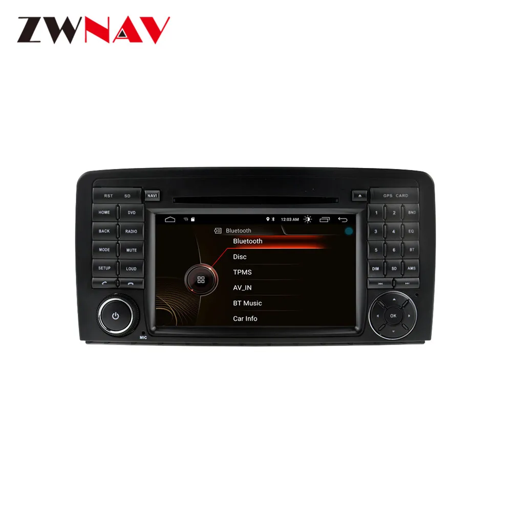 Clearance Android 9 Car DVD Player GPS For Mercedes-Benz R-Class W251 2005-2017 Auto Stereo Radio Car Multimedia Player Head Unit Recorder 5