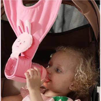 

Feeding Towel Baby Stroller Auxiliary Supplies Cloth Acrylic Novelty Unisex Solid Bibs Self-Help