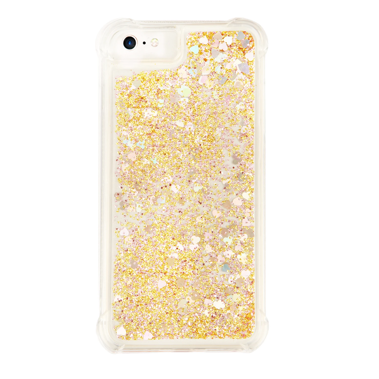 Glittering Diamonds TPU Shock-proof Case For iPhone 11 Pro Max 5 5S SE 6 6S 7 8 Plus For iPhone X XR XS Softness Cover - Цвет: GD