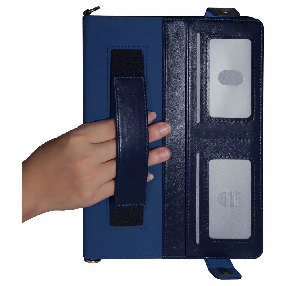 Модный чехол для планшета из искусственной кожи для Apple IPad 9,7 Air 1 Air 2 Pro 9,7 дюймов, чехлы для карт с функцией сна/бодрствования+ ручка