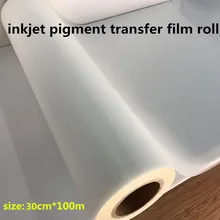 Rotoli di pellicola per trasferimento a getto d'inchiostro all'ingrosso da 30cm * 100m dimensioni 4, non è necessario intagliare, trasferimento facile da 12 pollici