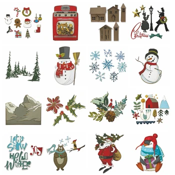 Christmas Holiday Cutting Dies 1