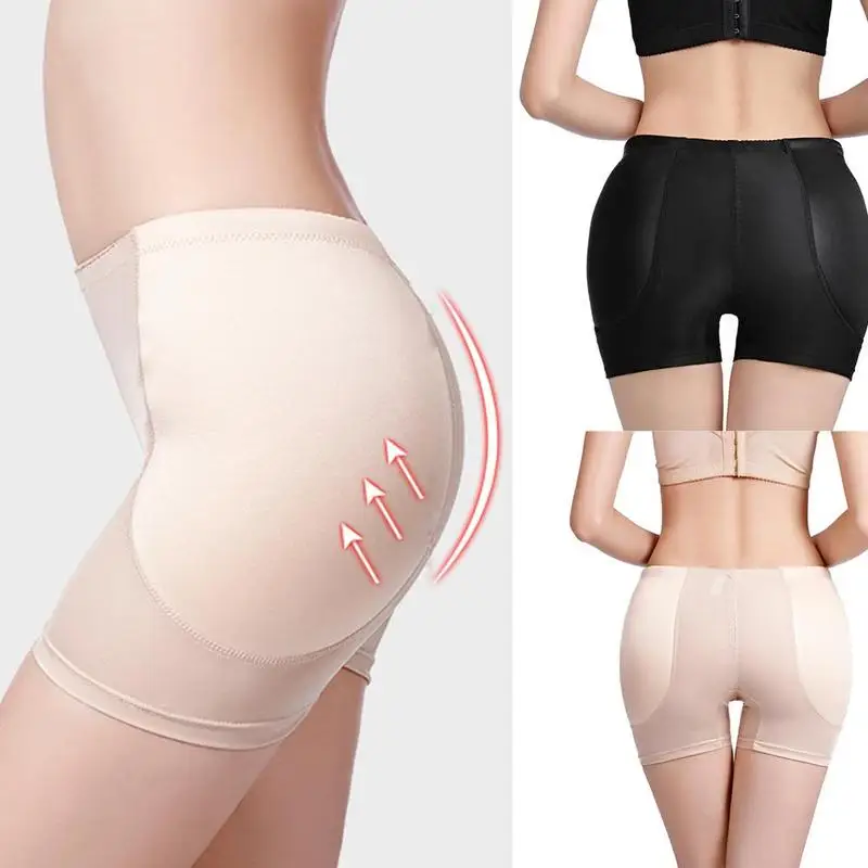 

1 Pcs Body Shaping Body Plump Panties Bottoming Beautiful Buttocks Hip Pants Seamless Fixed Sponge Fake Buttocks Pants
