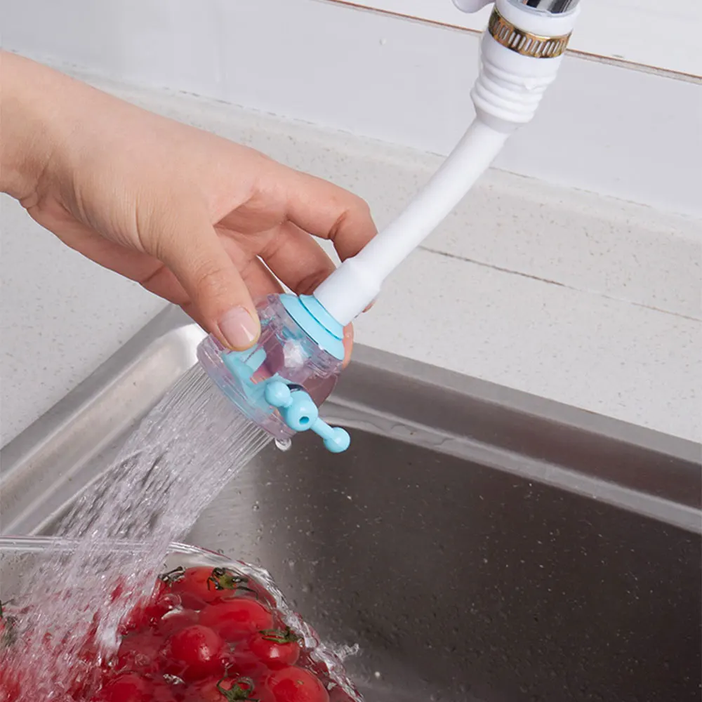 

360 Degree Swivel Kitchen Faucet Tubs Bathroom Water Saver Tool Hand Washing Faucet Extender Rotating Faucet Aerator