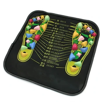 

1Pc Acupressure Massage Cushion Relax Mat Health Chinese Traditional Reflexology Walk Stone Pain Relieve Foot Mat Health Care
