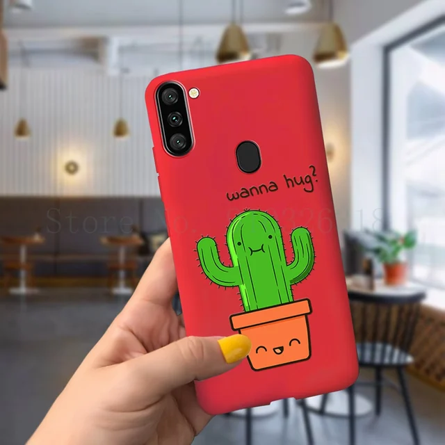 Shockproof Cartoon Silicone Phone Case For Samsung Galaxy A11 A 11 SM-A115F/DS 6.4