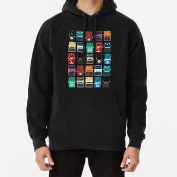 

Pedal Board Hoodie Guitar Pedal Pedals Effects Fx Stompboxes Rock Metal Music Pedalboard
