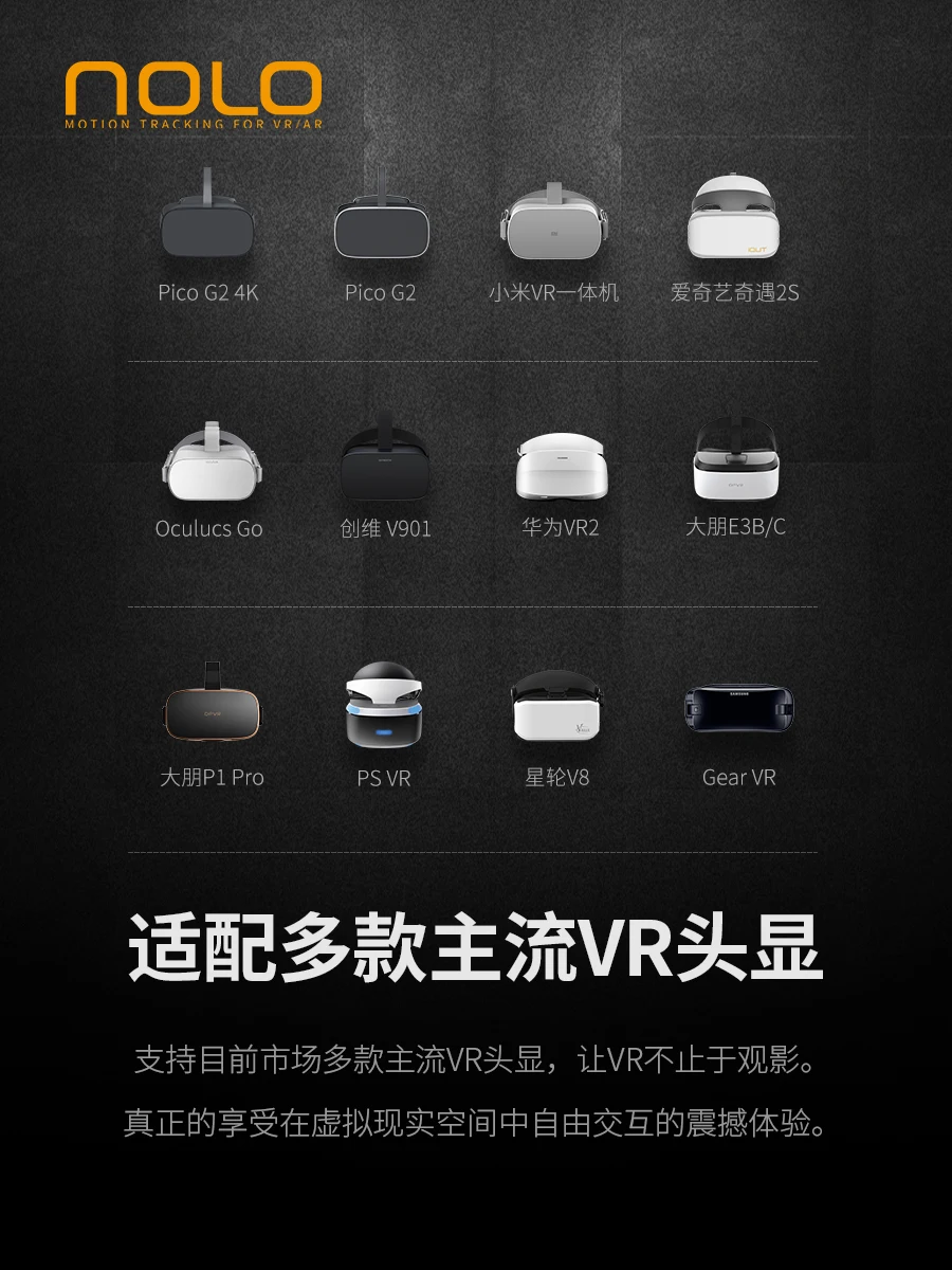 NOLO CV1 Pro отслеживание для контроллеров VR и набор отслеживания движения PlayStation Gear