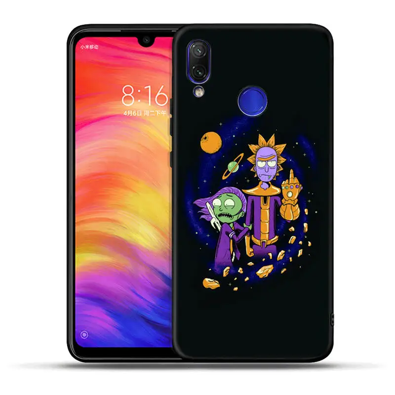 Аниме Рик и Морти мультфильм аниме чехол для Xiaomi Redmi Note 7 7A 6 Pro 6A 5A Prime Mi A1 5X A2 Lite 6X4X5 плюс Pocophone F1