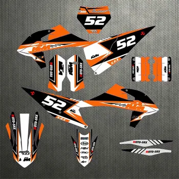 

Sticker for KTM SXF2019 EXC 2020 Free Customized Number Graphics & Backgrounds Stickers Kit Decal