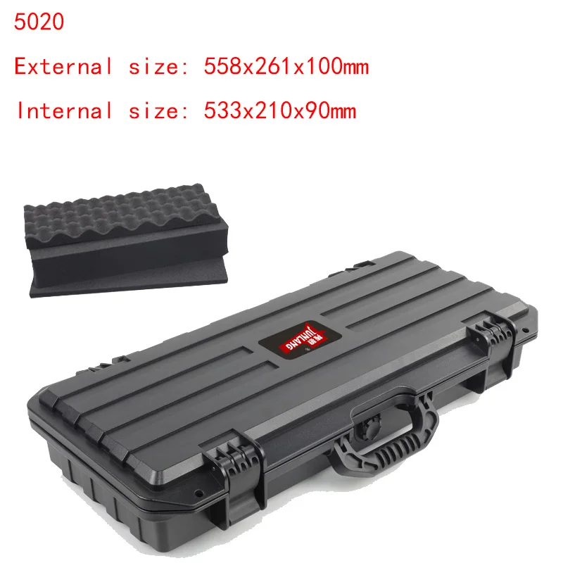 New Portable Plastic Protective Safety Tool Box Waterproof Anti-fall Precision Instrument Case Sponge Shockproof ToolBox portable tool chest Tool Storage Items