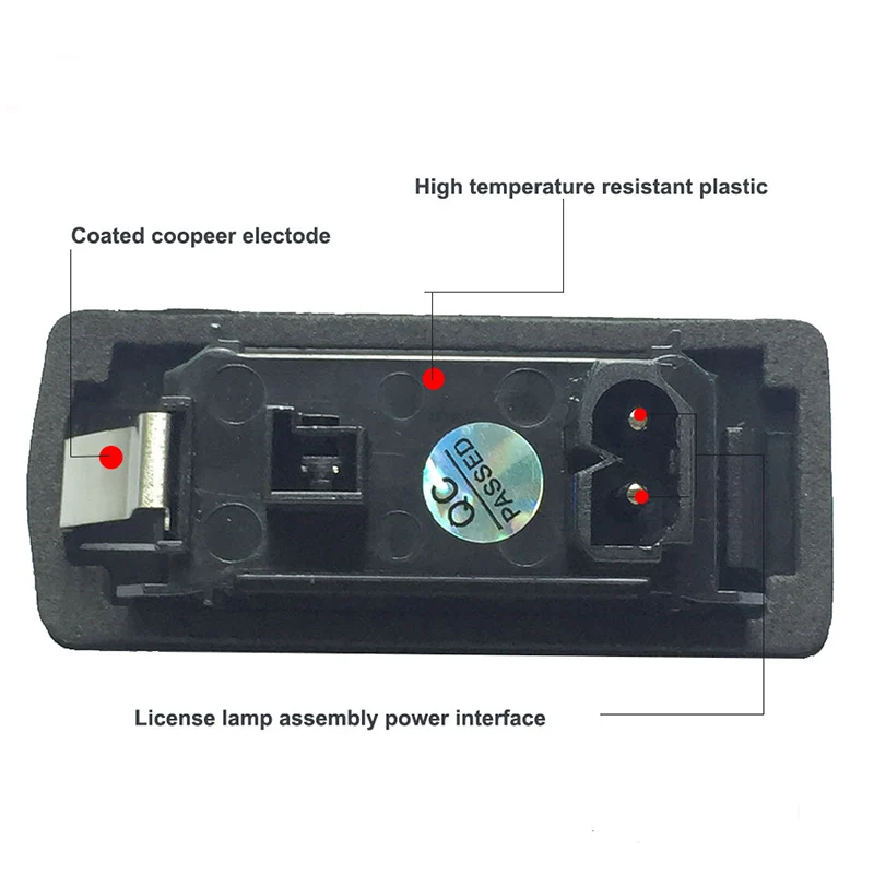 СВЕТОДИОДНЫЙ Автомобильный Подсветка регистрационного номера номер пластина держатель лампы для BMW E81 E82 E90 E91 E92 E93 E60 E61 E39 X1 E84 X5 E70 X6 E7 автоматического включения света