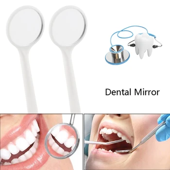 

Random Color 1Pcs Dental Mirror Instruments Mouth For Checking Eyelash Extension Applying Eyelash & Teeth OralTooth Clean Tool