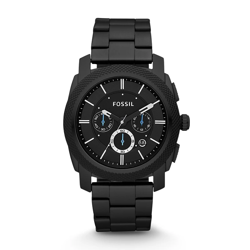 FOSSIELE Machine Chronograph Black Rvs Heren Horloge Quartz Horloge Luxe Pocket Horloges 2019 FS4552 FOSSIELE Machine Chronograph Black Rvs Heren Horloge Quartz Horloge Luxe Pocket Horloges 2019 FS4552
