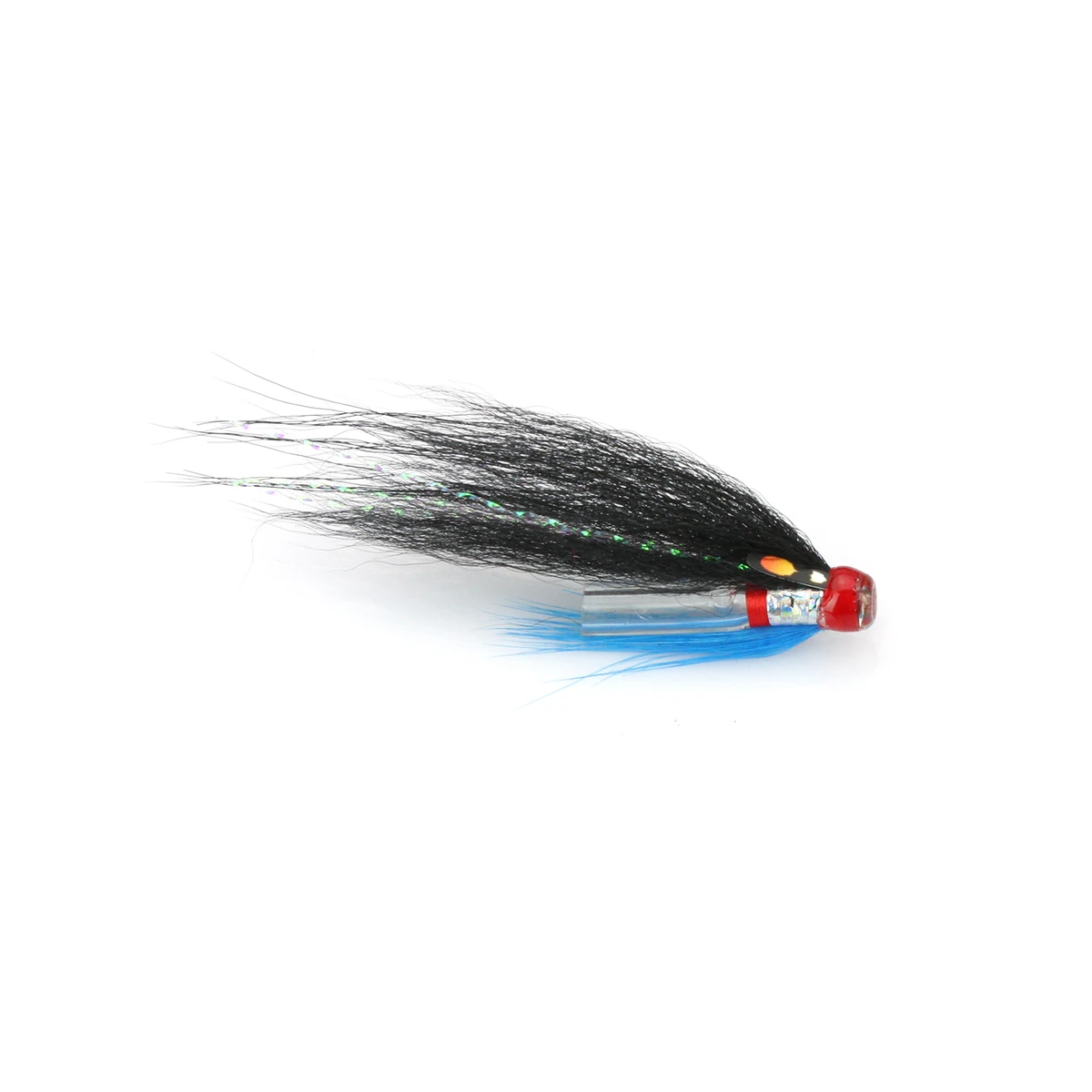 set of 10 x plastic sea trout tube flies
