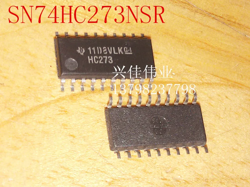 SN74HC273NSR HC273 5,2 мм лапками углублением SOP-20