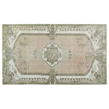 

Handmade Natural Vintage Turkish Area Rug 159x264 Cm-5'3''X8'8''
