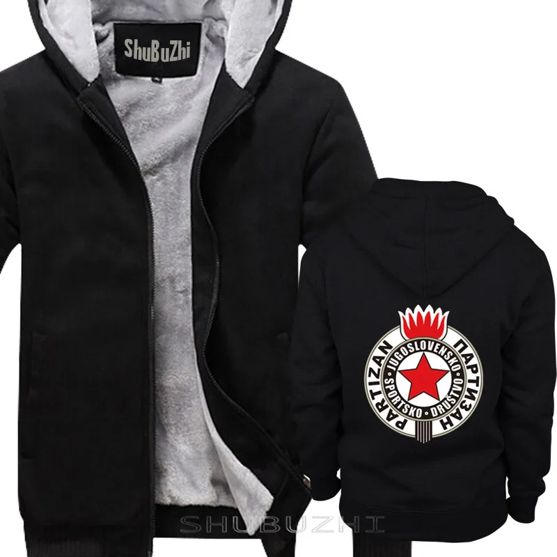 Partizan Belgrad Kapuzenpullover