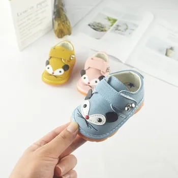 

Spring and Autumn Baby's Shoes Boys Cartoon Soft Bottom Anti-slippery First Walkers Girls Fashion First Walkers Kids Shoes